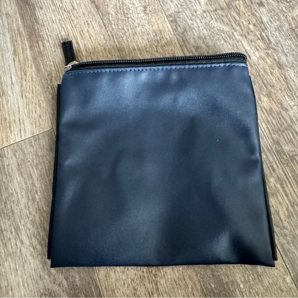 TUMI Navy Zip Storage Bag